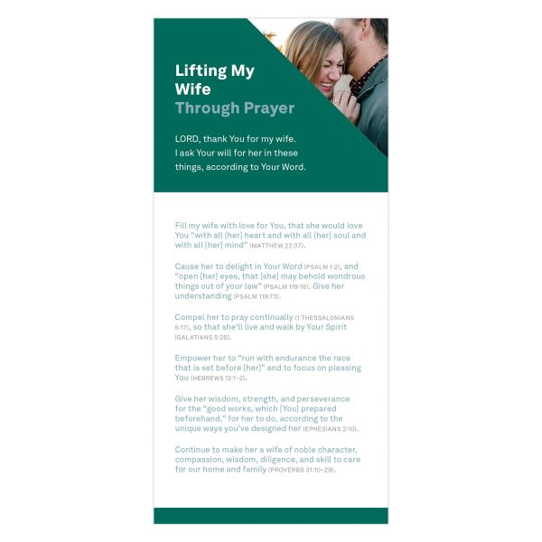 Bookmark Prayer Card - Wife